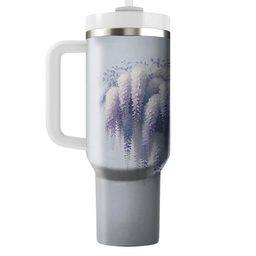 Cascading Wisteria Bliss  Tumbler Cups