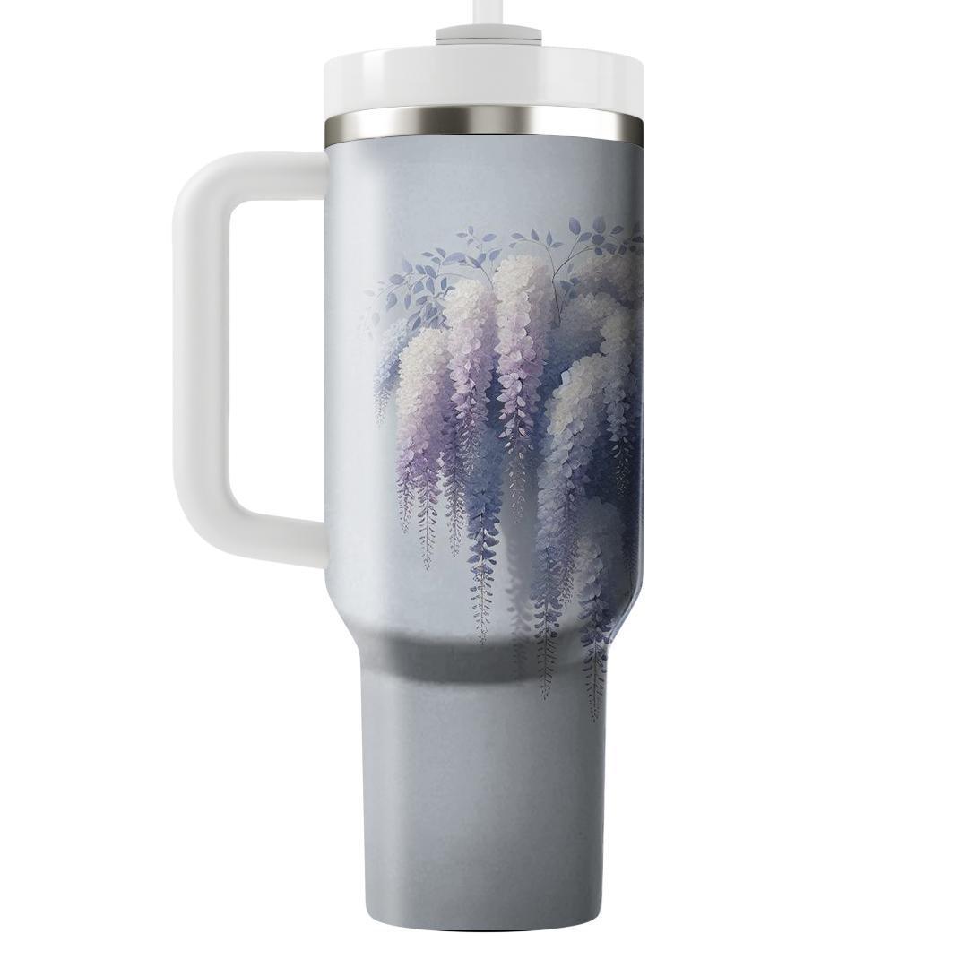 Cascading Wisteria Bliss  Tumbler Cups