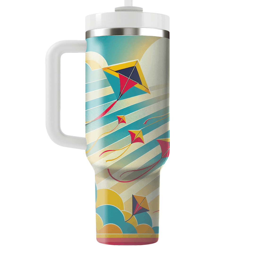Cool Retro Kites Travel Tumblers