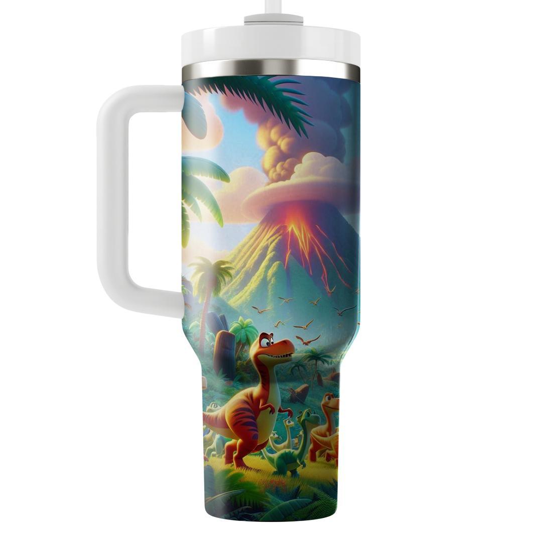 Adventurous Dino Expedition  Travel Tumblers