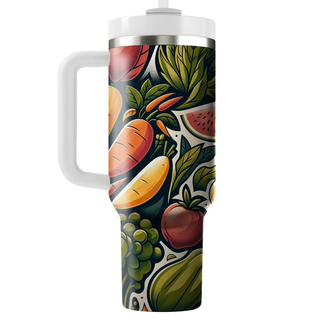 Charming Farmhouse Fresh  Personalized Tumblers