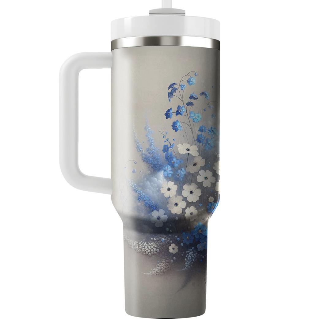 Mystical Floral Whispers  Unique Tumblers