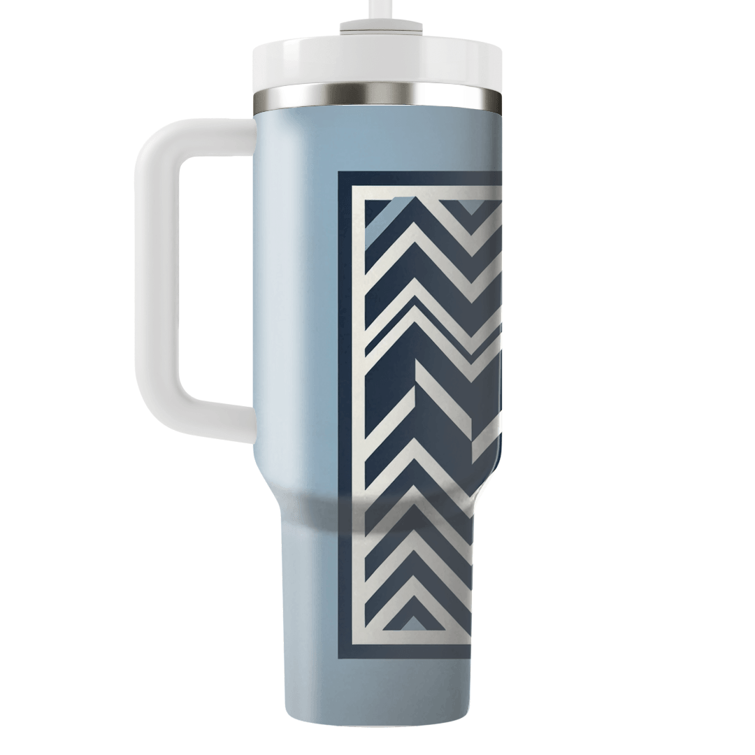 Classic Chevron Design  Insulated Tumblers
