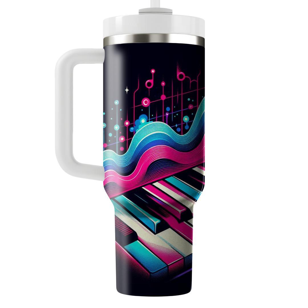 Synthesizer Soundscape  Personalized Tumblers