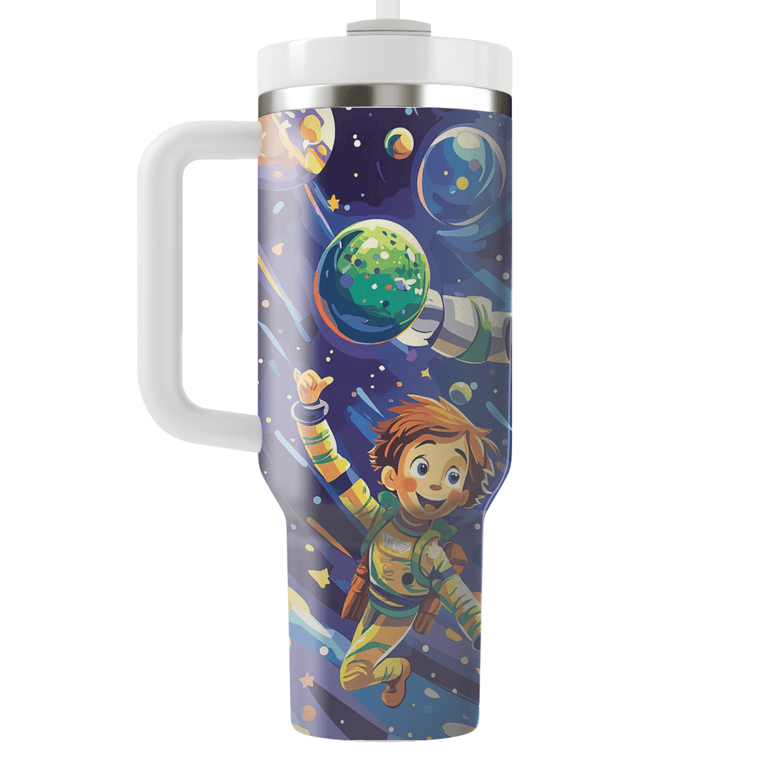 Milo's Space Adventure With Buzz Lightyear Tumblers For Gifts