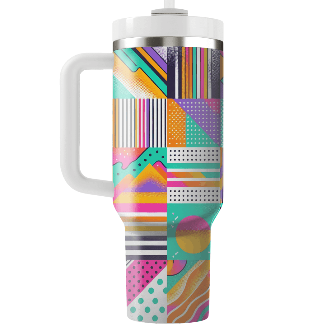 Radical 80s Patterns  Custom Tumblers