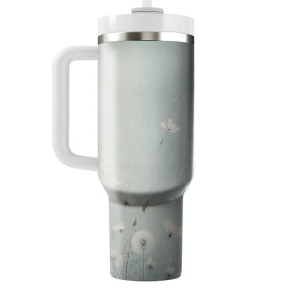 Artful Dandelion Dreams  Travel Tumblers
