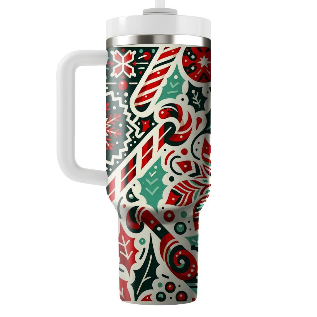 Festive Yuletide  Unique Tumblers