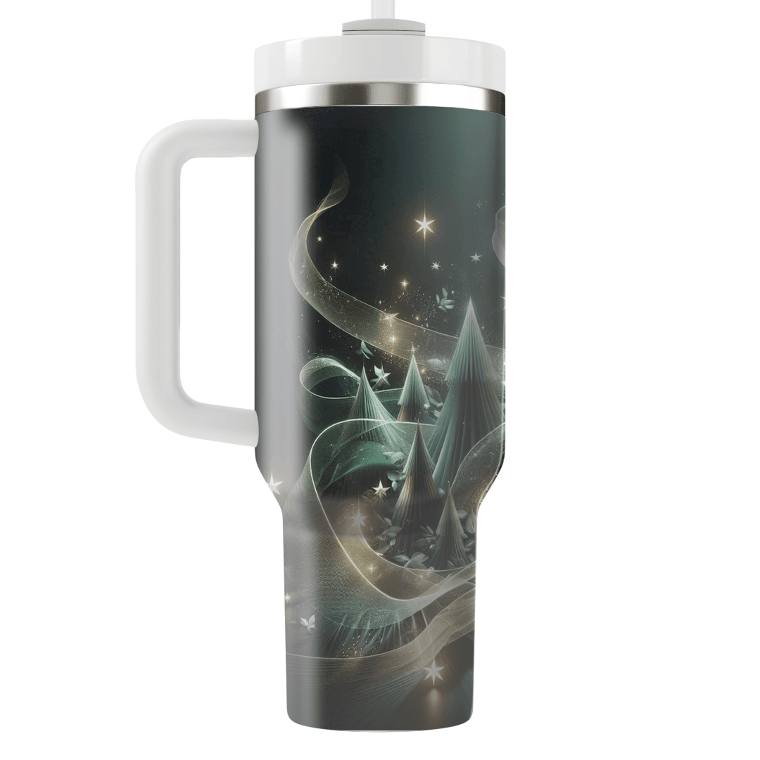 Chiaroscuro Christmas - A Play Of Light  Travel Tumblers