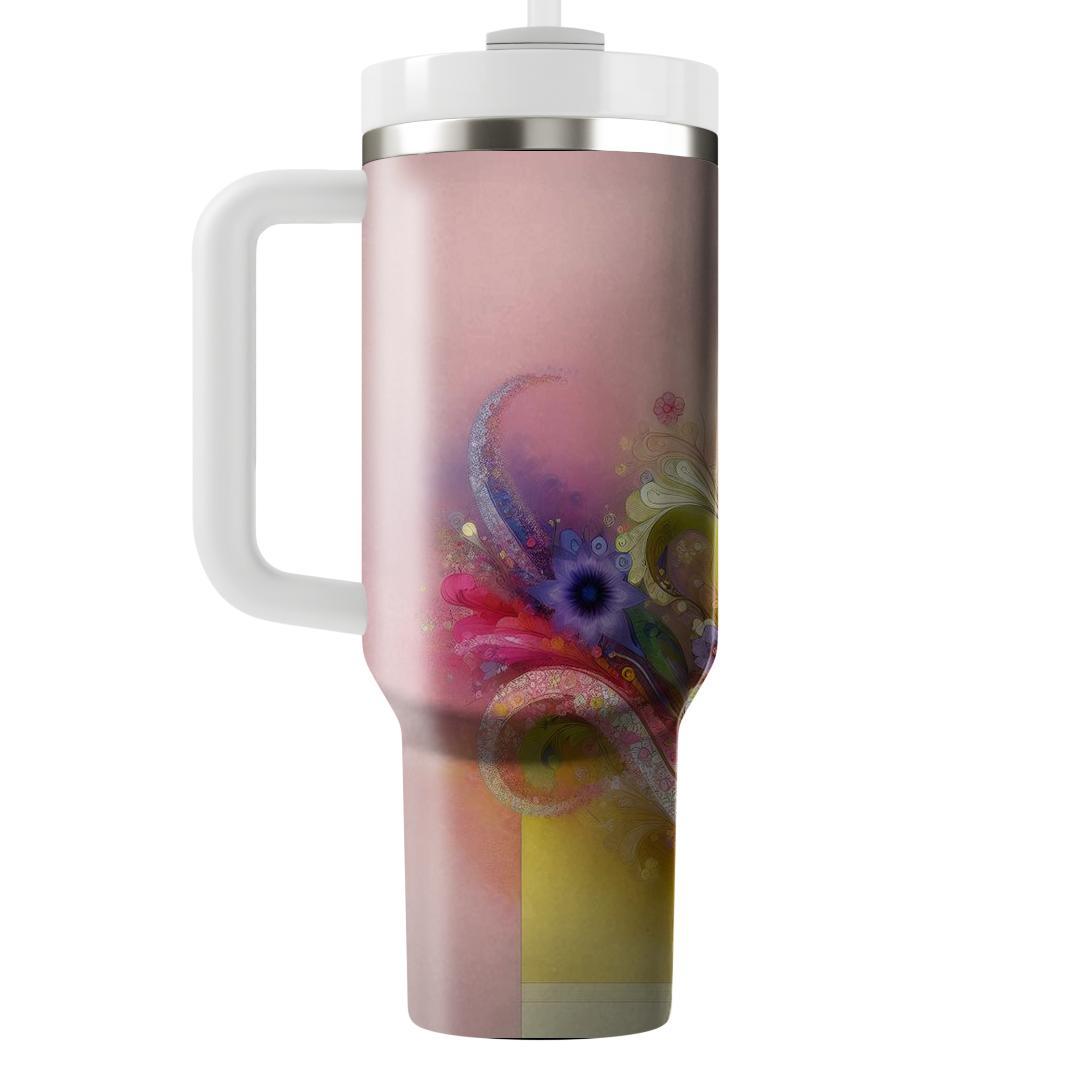 Festive Fragrance - Floral Festival  Personalized Tumblers