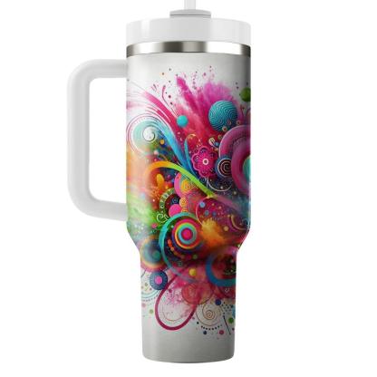 Festival Of Dreams - Holi  Tumblers With Lids