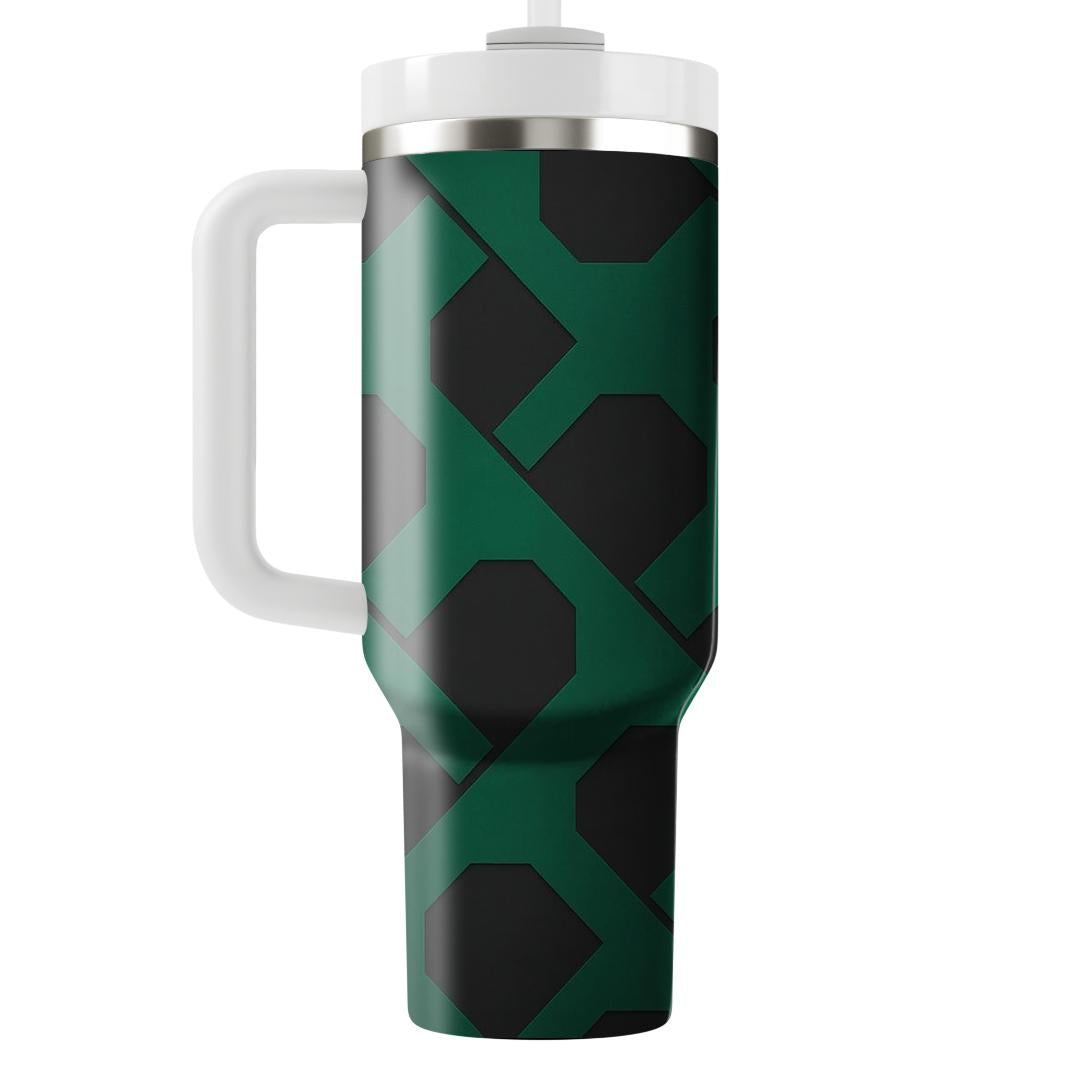 Abstract Hexagon Weave Pattern  Tumblers For Gifts