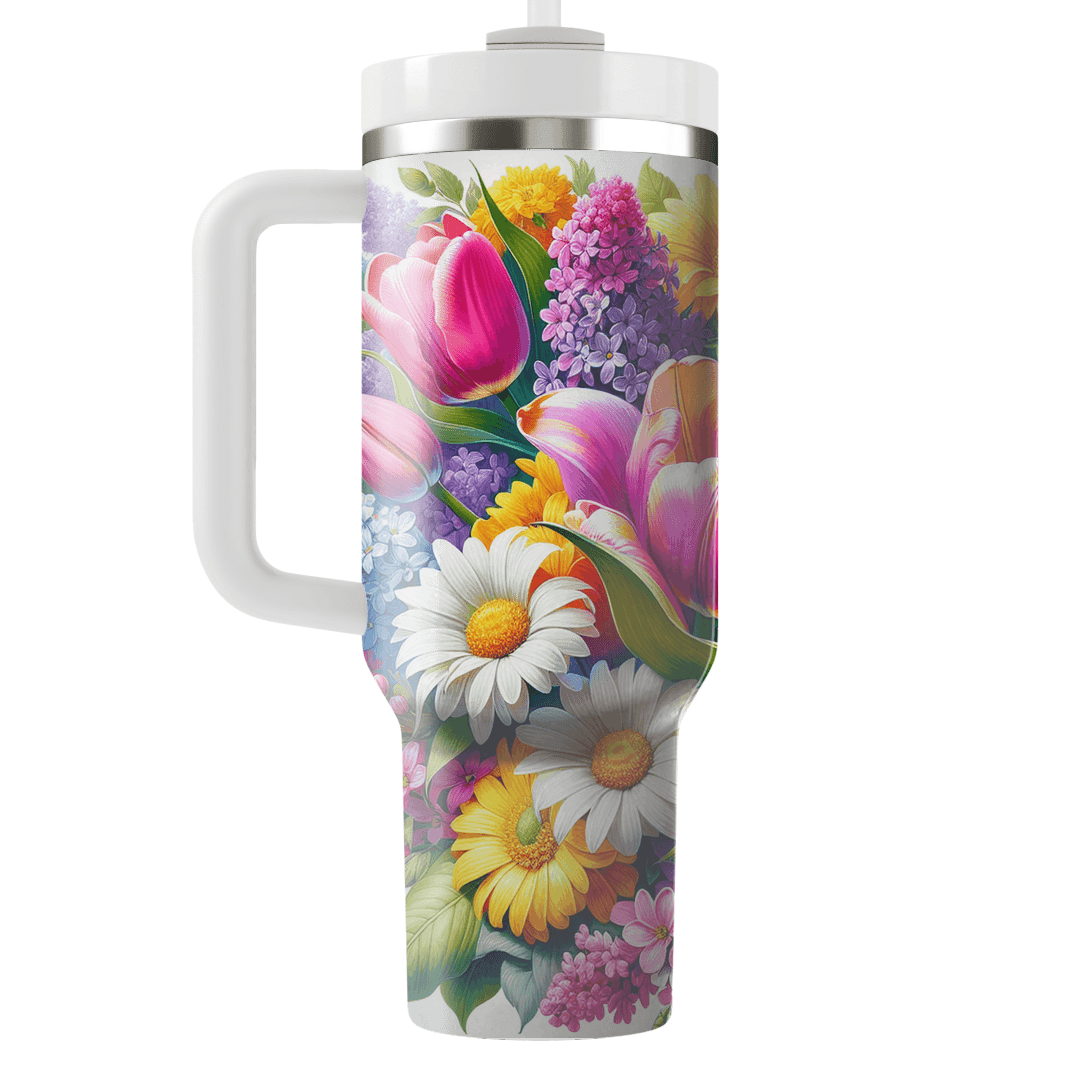 Blossoming Garden  Custom Tumblers