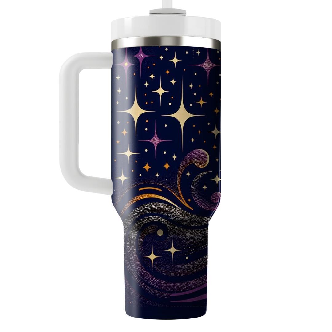 Starry Night Funk  Travel Tumblers
