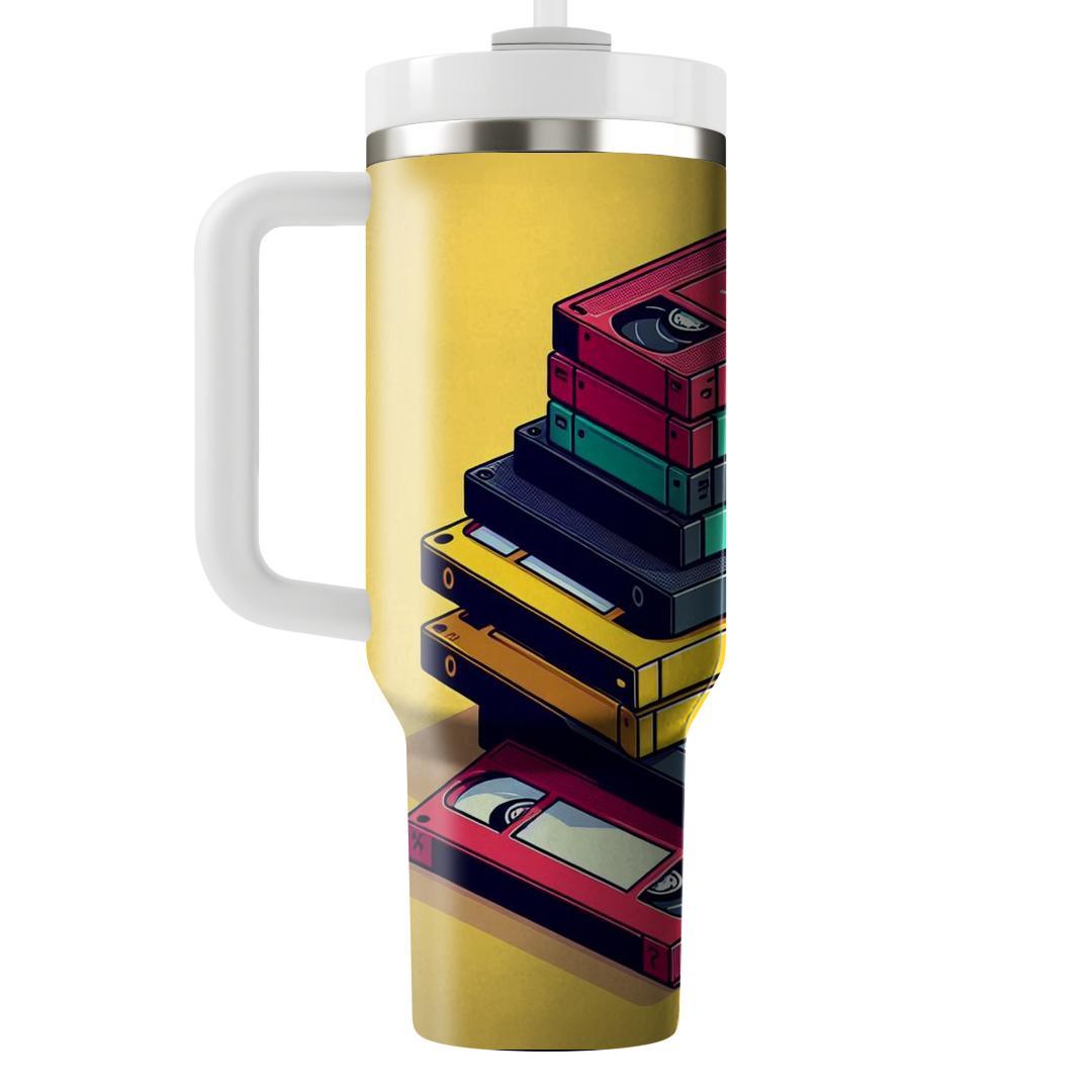 Nostalgic Vhs Tapes  Personalized Tumblers