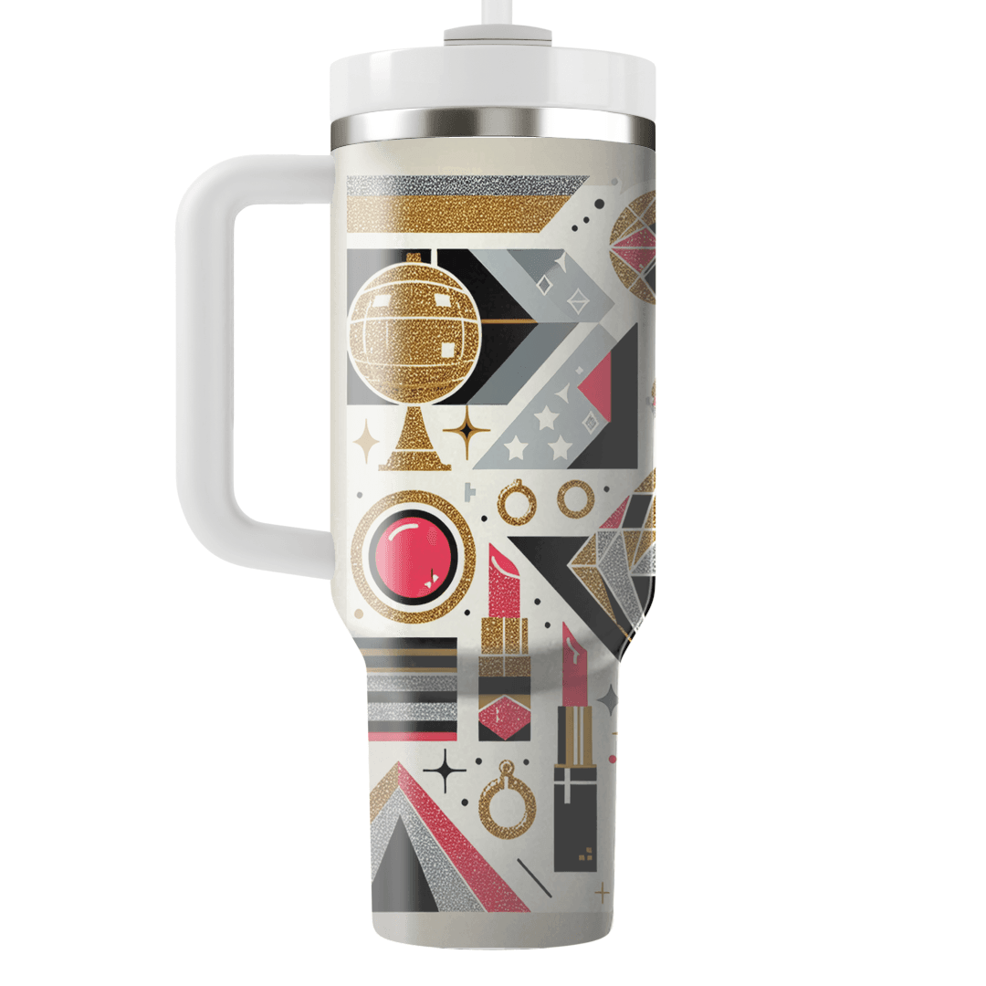 Glitz And Glam  Tumblers With Lids