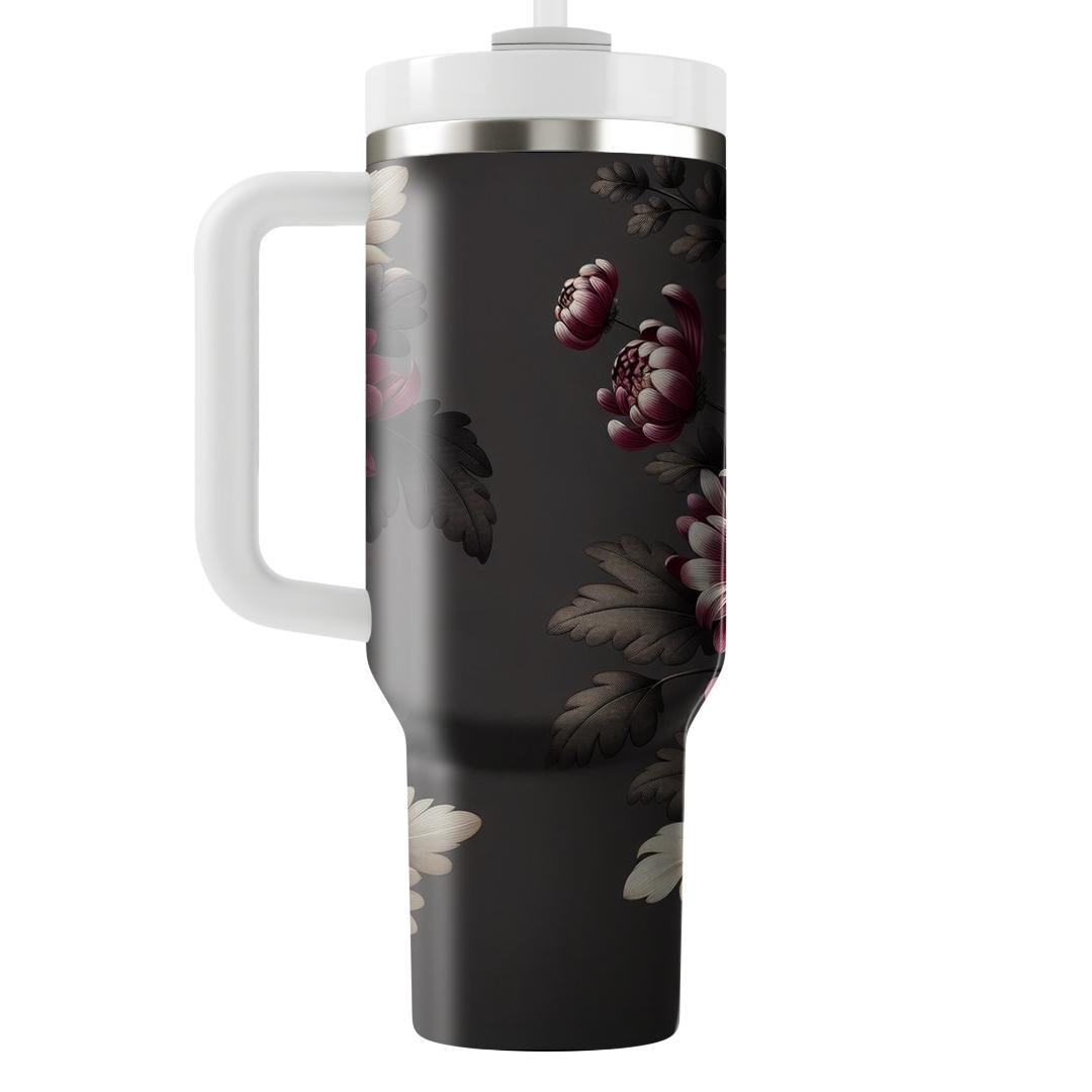 Chic Chrysanthemum Charm  Tumbler Cups