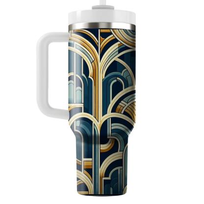 Chic Art Deco Arches  Tumblers For Gifts