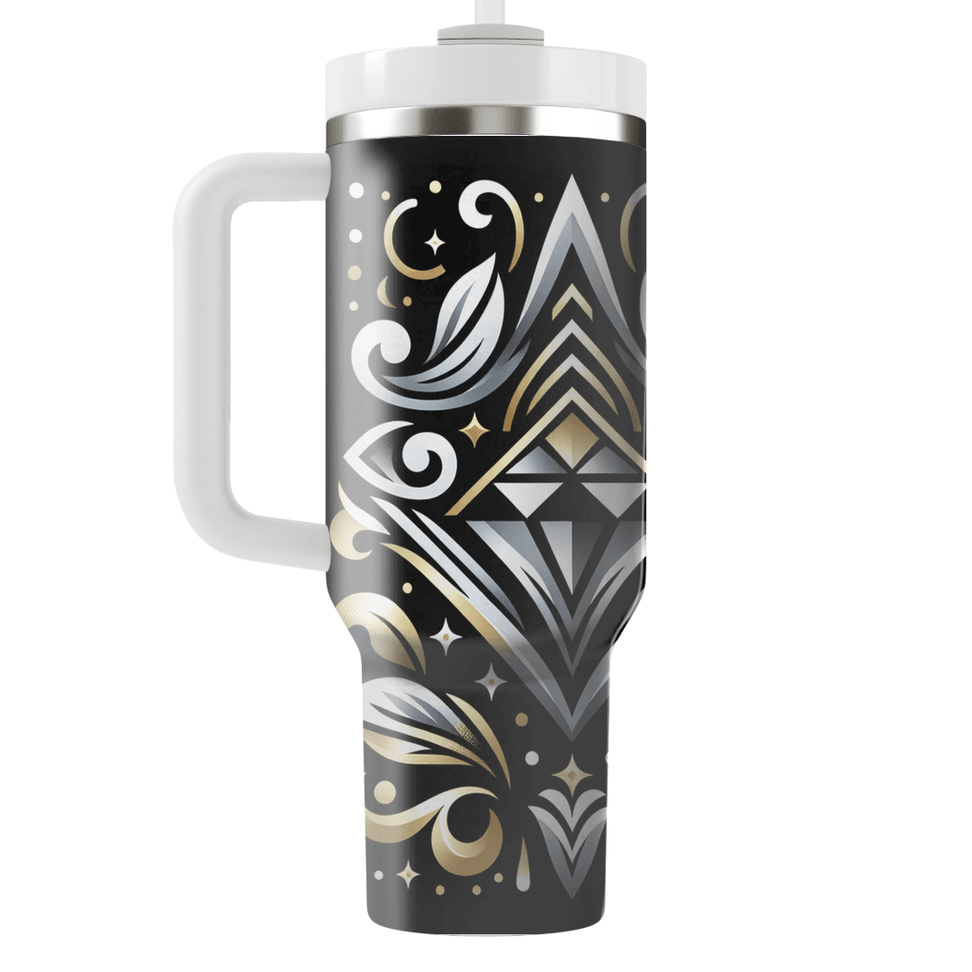 Art Deco Diamond Patterns  Custom Tumblers