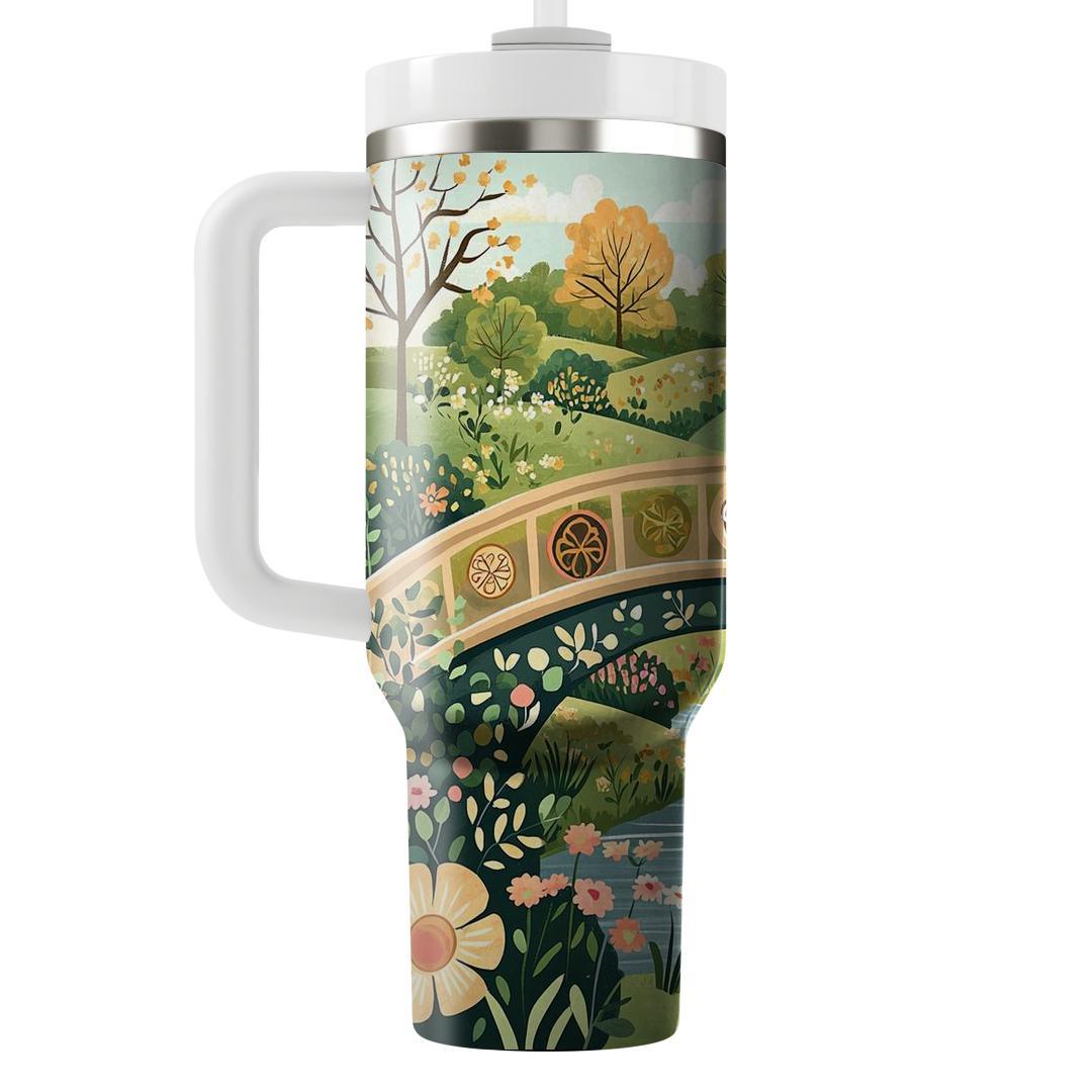 The Bridge Of Love: Connecting Generations With A Mother’s Heart Tumblers With Lids