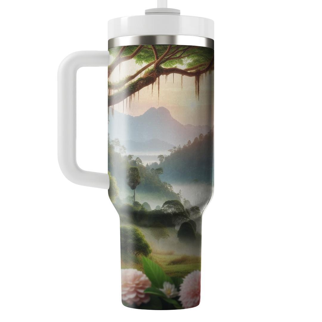 Enchanting Elephant Elegance  Travel Tumblers