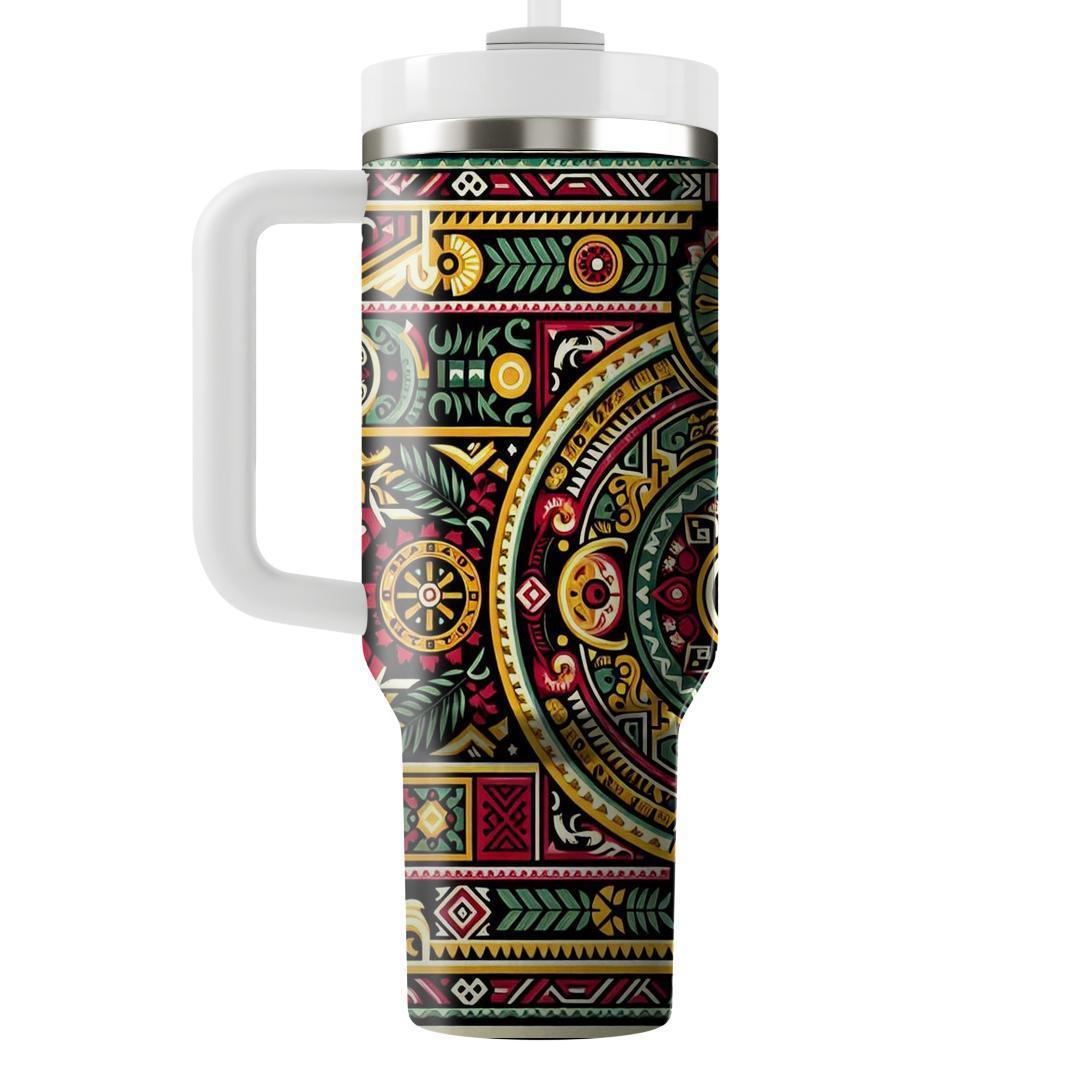 Cultural Echoes - Heritage Month  Tumblers With Lids