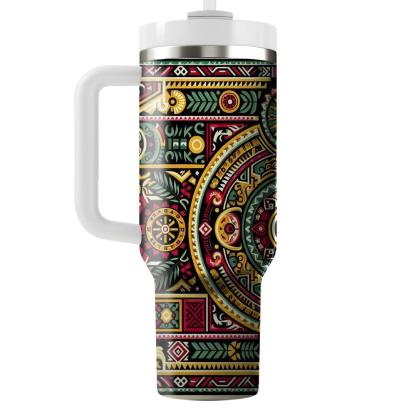 Cultural Echoes - Heritage Month  Tumblers With Lids