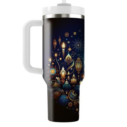 Journey Of Lights - Festival Of Lights  Tumblers With Lids