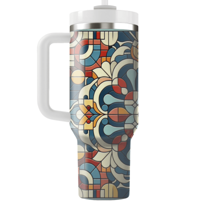 Artistic Mosaic Patterns  Personalized Tumblers
