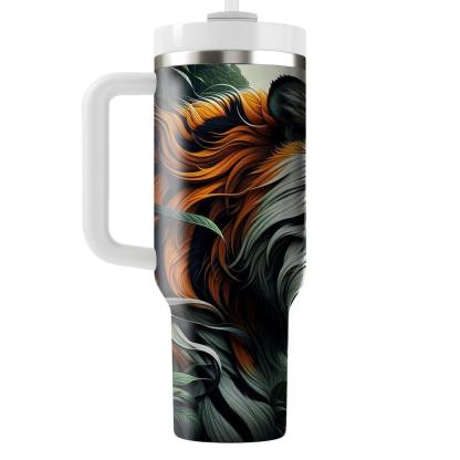 Bold Tiger Roar  Travel Tumblers