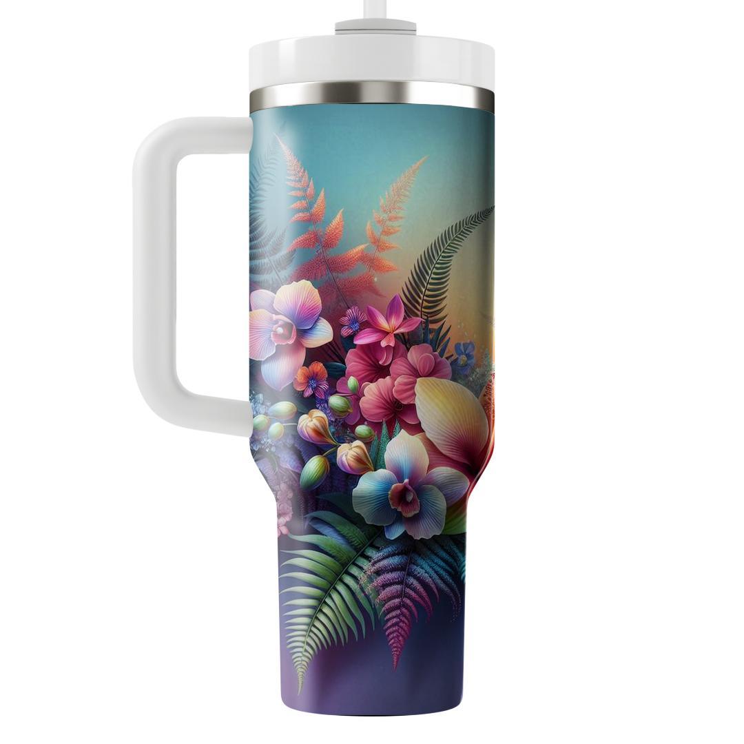 Mystical Floral Escape  Tumblers For Gifts