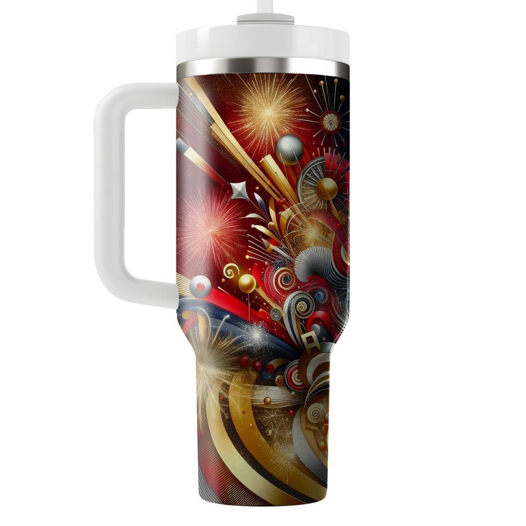 Dreamscape Of Traditions - New Year’s Festival  Tumblers With Lids