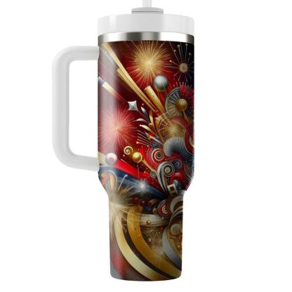 Dreamscape Of Traditions - New Year’s Festival  Tumblers With Lids