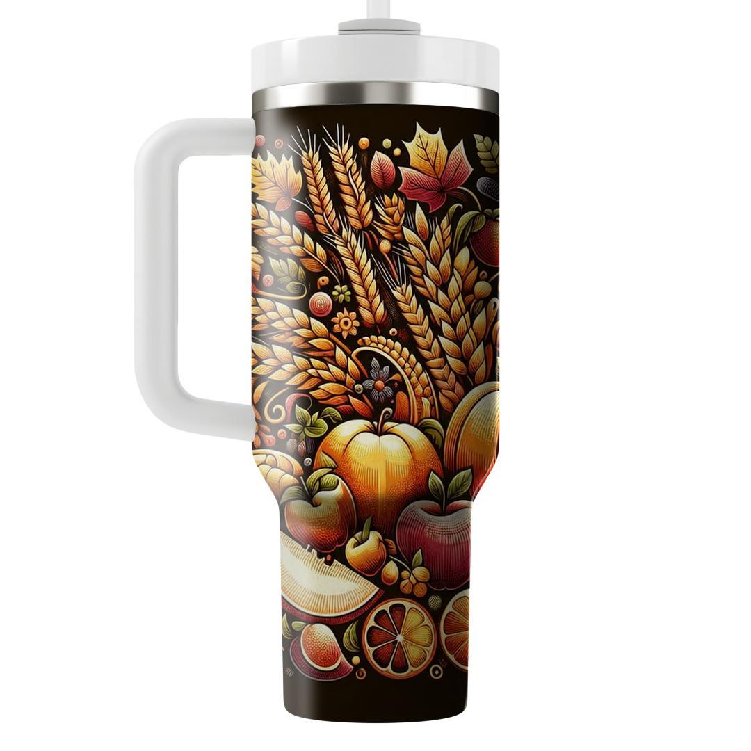 Abundance Of Nature - Harvest Festival  Insulated Tumblers