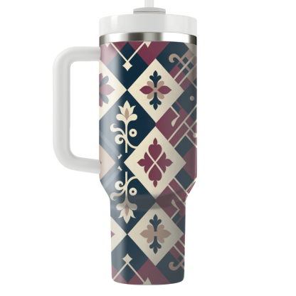 Classic Argyle Pattern  Custom Tumblers