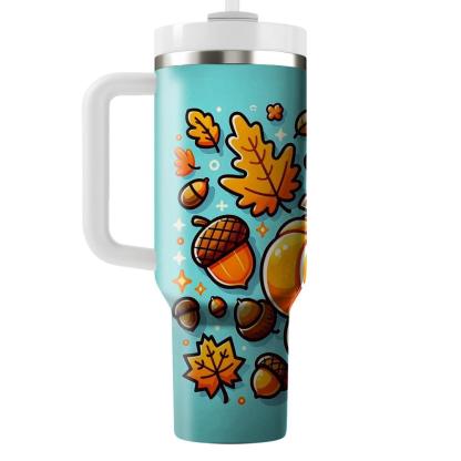 Whimsy Of Autumn - Fall Festival  Tumblers With Lids