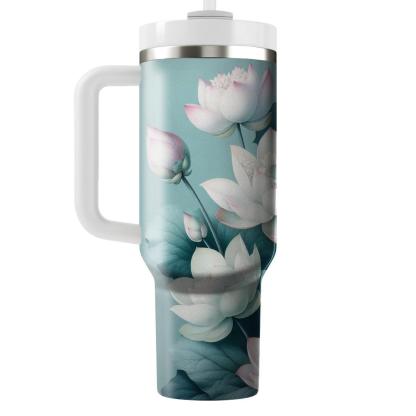 Ethereal Lotus Reverie  Tumbler Cups