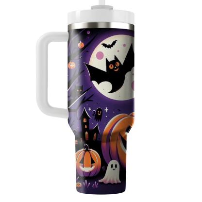 Spooky Halloween Delight  Travel Tumblers