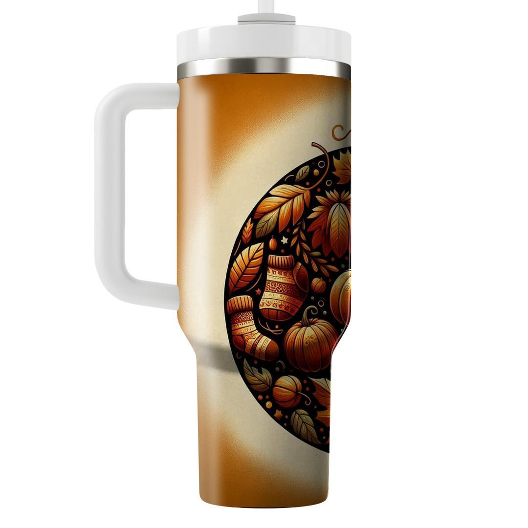 Autumn Festive Fun  Travel Tumblers