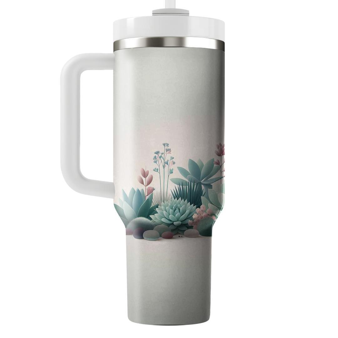 Serene Succulent Dreams  Tumblers For Gifts