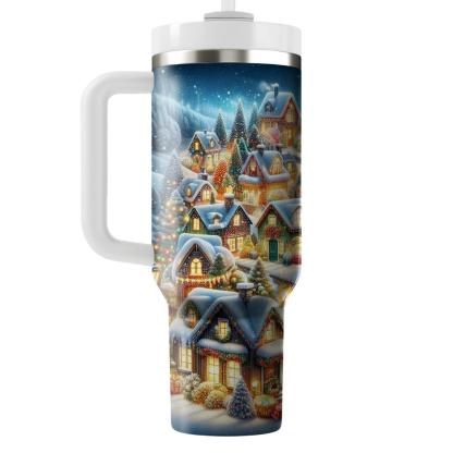 Winter Wonderland Lights  Tumbler Cups