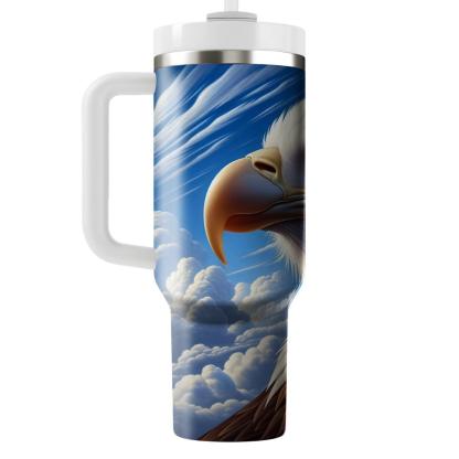 Majestic Eagle Vision  Travel Tumblers