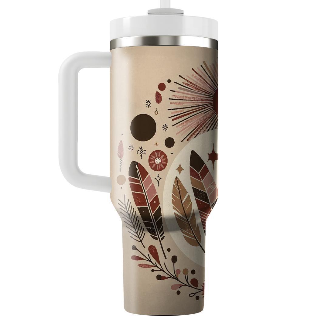Boho Sunset  Travel Tumblers