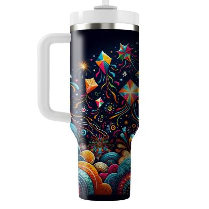 Dreamscape Of Festivals - Global Celebration  Tumblers With Lids
