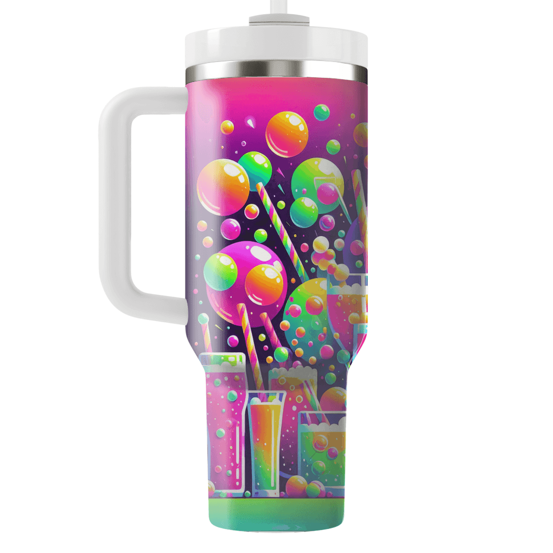 Bubbly Retro  Tumbler Cups