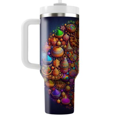 Unity In Diversity - Global Harmony Festival  Tumblers With Lids