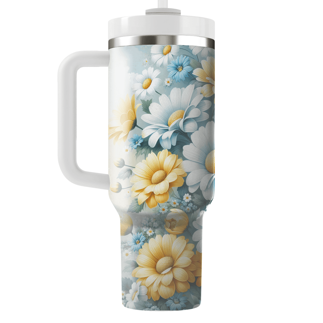 Charming Daisy Fields  Custom Tumblers