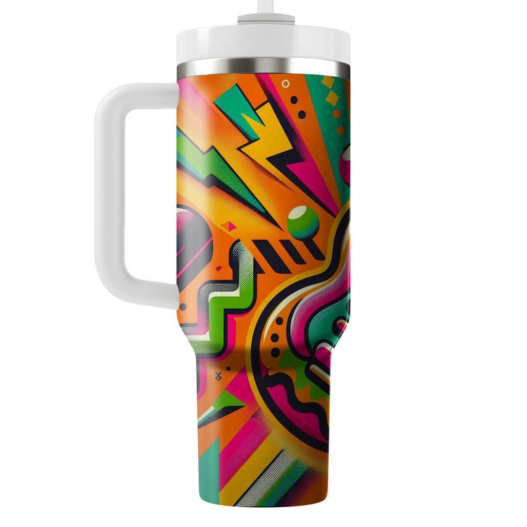 Fluorescent Funk  Decorative Tumblers