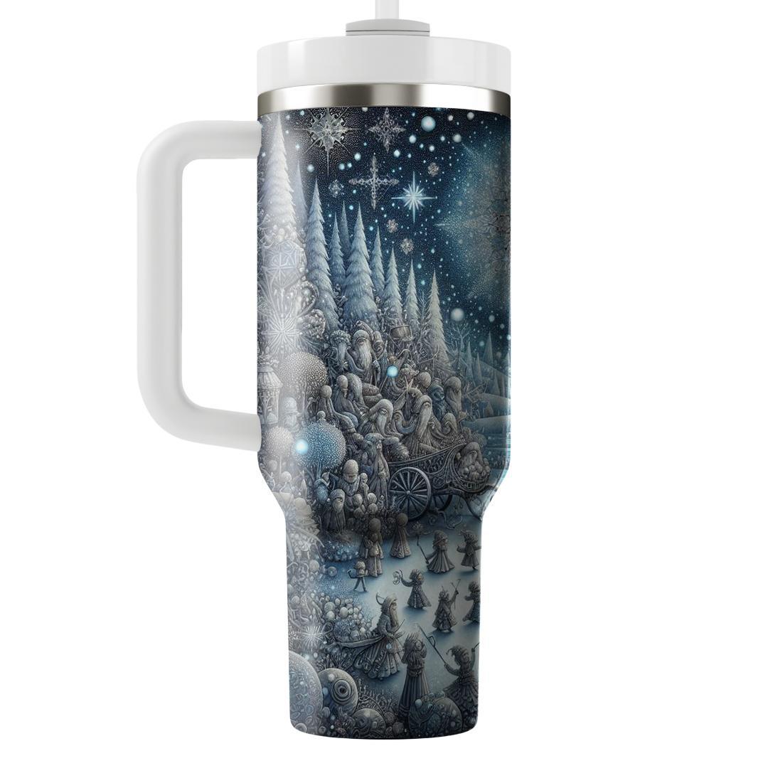Winter Festive Fairytale  Unique Tumblers