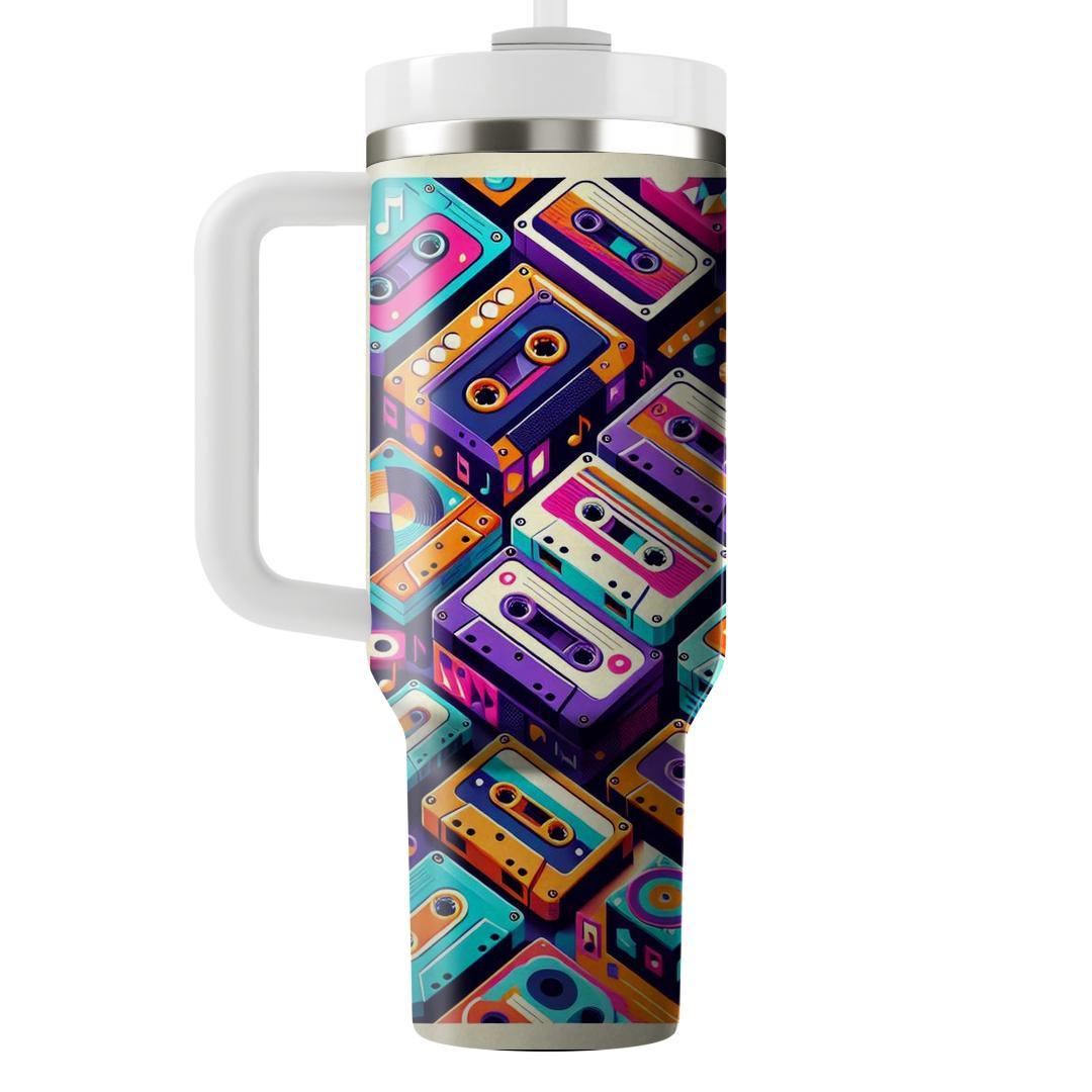Funky Cassette  Travel Tumblers